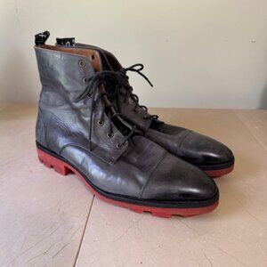 John Fluevog Gateway Angels Jaffa Boots – Grey/Black – Men’s 11